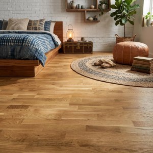 PARQUET PREFINITI - Rovere Naturale Verniciato Opaco - 3 Strip - Naturale-5